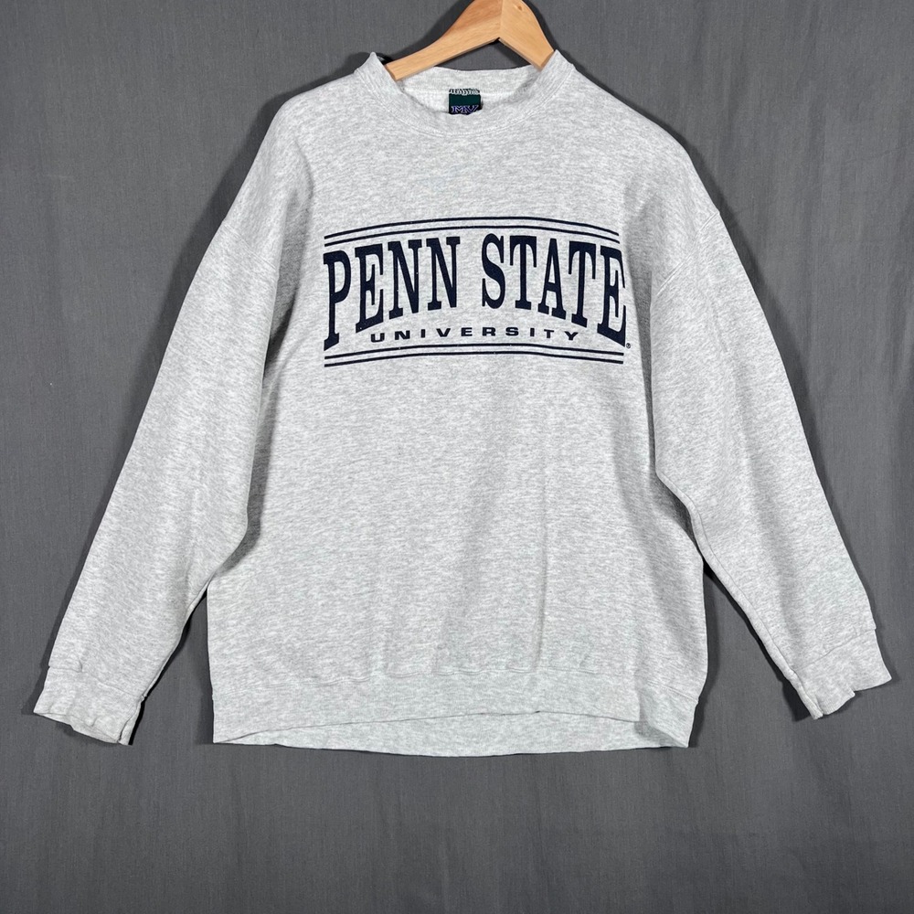 VTG Penn State Crewneck Sweatshirt Size L Nittany Lions Football NCAA Pullover